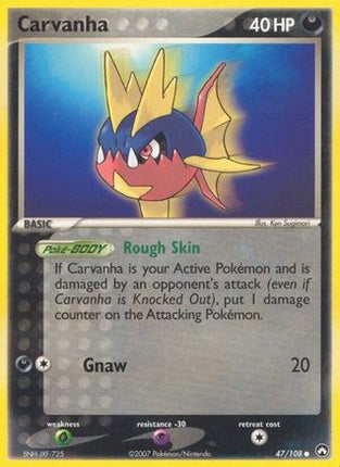 Carvanha - 47/null [Power Keepers] Reverse Holofoil
