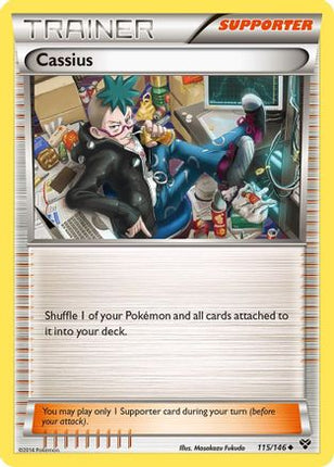 Cassius - 115/106 [XY Base Set] Reverse Holofoil