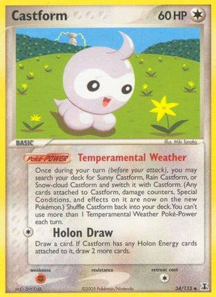 Castform - 34/null [Delta Species]
