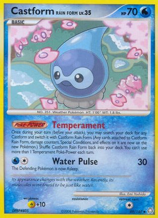 Castform Rain Form - 49/106 [Legends Awakened] Reverse Holofoil