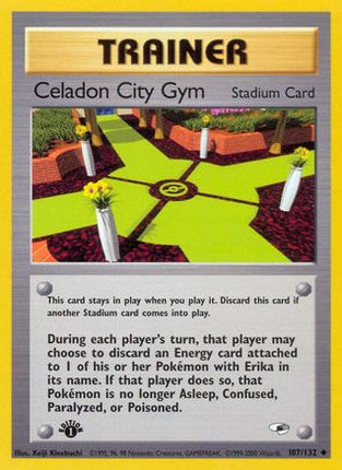 Celadon City Gym - 107/132 [Gym Heroes] Unlimited