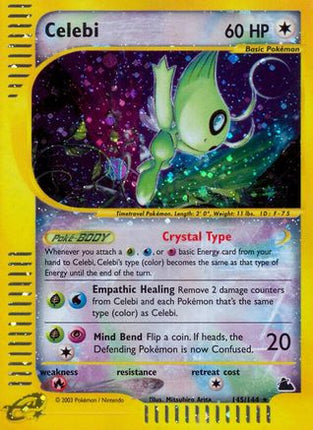 Celebi - 145/144 [Skyridge] Reverse Holofoil