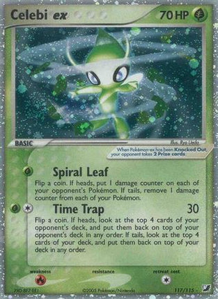 Celebi ex - 117/115 [Unseen Forces] Holofoil