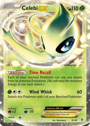 Celebi EX - 9/115 [Boundaries Crossed] Holofoil