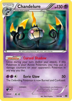 Chandelure (Secret) - 101/101 [Next Destinies] Holofoil