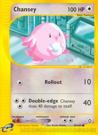 Chansey - 69/147 [Aquapolis]