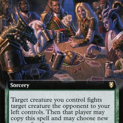 Barroom Brawl (Extended Art) [Commander Legends: Battle for Baldur's Gate]