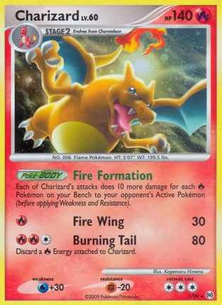 Charizard - 1/106 [Arceus] Reverse Holofoil