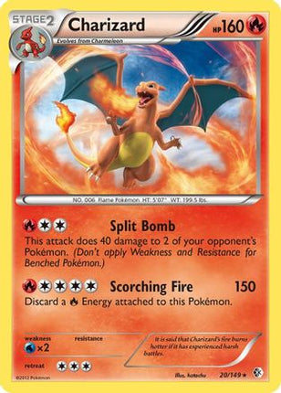 Charizard - 20/115 [Boundaries Crossed] Reverse Holofoil