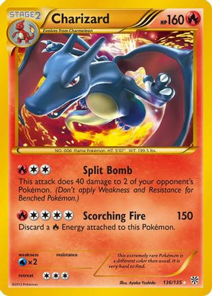Charizard - 136/149 [Plasma Storm] Holofoil
