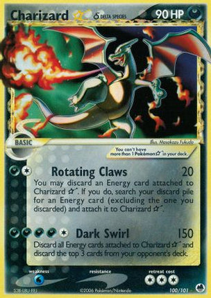 Charizard Star (Delta Species) - 100/106 [Dragon Frontiers] Holofoil
