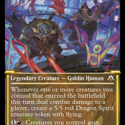 Goro-Goro and Satoru (Showcase) [March of the Machine Commander] Prerelease