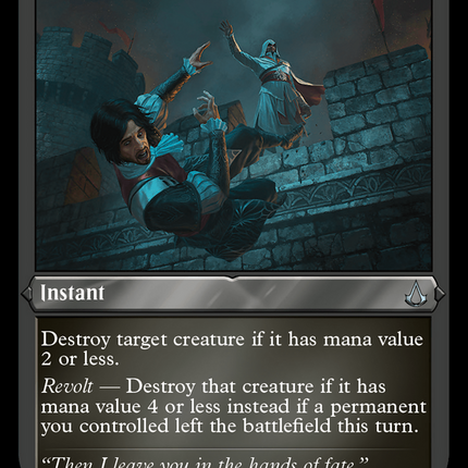 Fatal Push [Assassin's Creed] Etched Foil