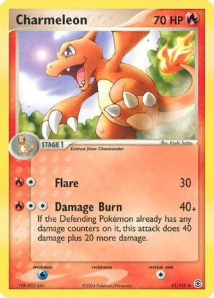 Charmeleon - 31/95 [FireRed & LeafGreen]