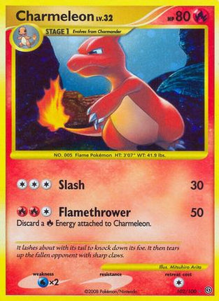 Charmeleon - 102/106 [Stormfront] Holofoil