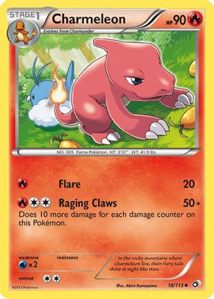 Charmeleon - 18/106 [Legendary Treasures] Reverse Holofoil