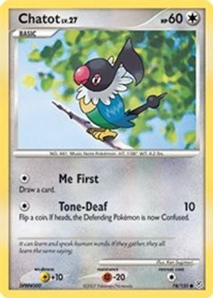 Chatot - 74/130 [Diamond and Pearl] Reverse Holofoil