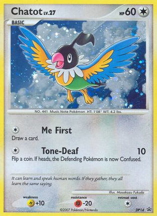 Chatot - DP14 - null/null [Diamond and Pearl Promos] Holofoil