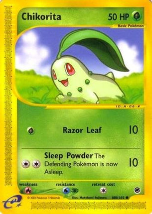Chikorita (100) - 100/165 [Expedition]