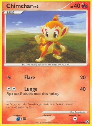 Chimchar (56) - 56/106 [Majestic Dawn]