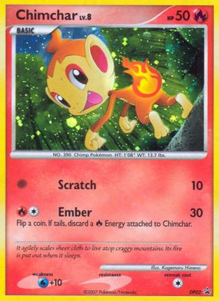 Chimchar - DP02 - null/null [Diamond and Pearl Promos] Holofoil