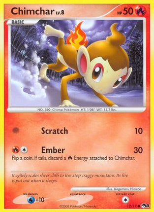Chimchar - 12/null [POP Series 8] Reverse Holofoil