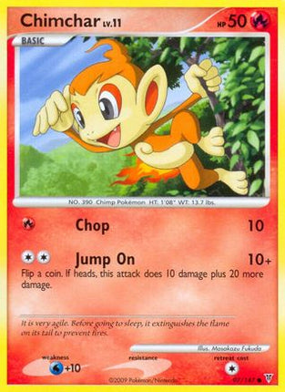 Chimchar - 97/106 [Supreme Victors] Reverse Holofoil