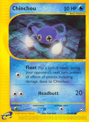 Chinchou (70) - 70/null [Aquapolis]