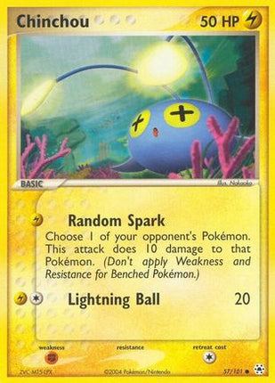 Chinchou - 57/101 [Hidden Legends]