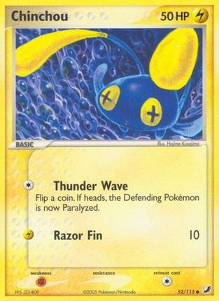 Chinchou - 52/115 [Unseen Forces]