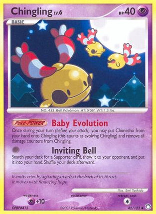 Chingling - 42/123 [Mysterious Treasures] Reverse Holofoil