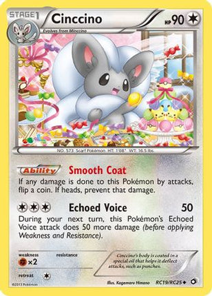 Cinccino - RC19/106 [Legendary Treasures: Radiant Collection] Holofoil