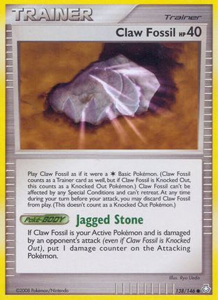 Claw Fossil - 138/106 [Legends Awakened]