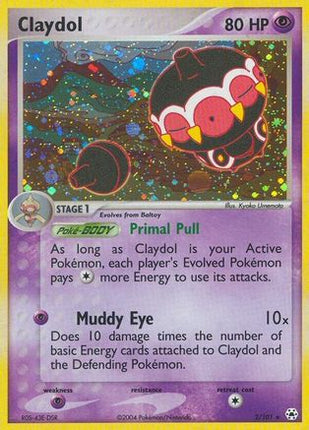 Claydol - 2/101 [Hidden Legends] Holofoil