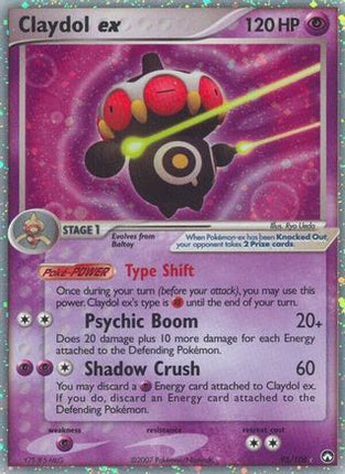 Claydol ex - 93/null [Power Keepers] Holofoil