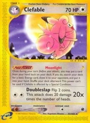 Clefable (41) - 41/165 [Expedition]
