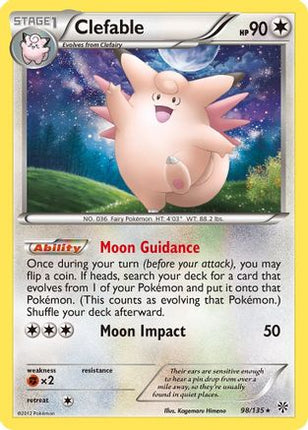 Clefable - 98/149 [Plasma Storm]