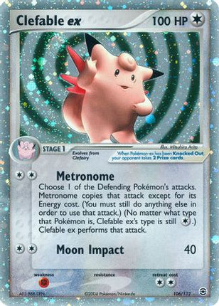 Clefable ex - 106/95 [FireRed & LeafGreen] Holofoil