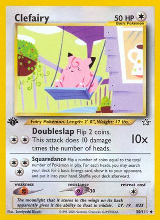 Clefairy - 30/111 [Neo Genesis] 1st Edition