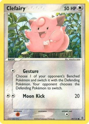 Clefairy - 59/95 [FireRed & LeafGreen] Reverse Holofoil