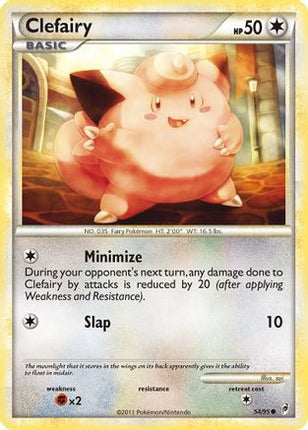 Clefairy - 54/95 [Call of Legends] Reverse Holofoil