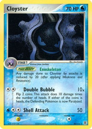 Cloyster - 20/95 [FireRed & LeafGreen] Reverse Holofoil