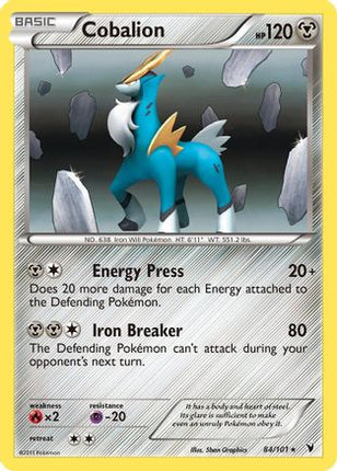 Cobalion - 84/101 [Noble Victories] Holofoil
