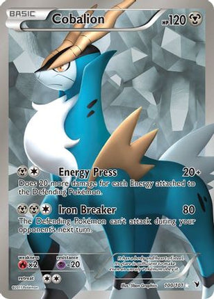 Cobalion (100 Full Art) - 100/101 [Noble Victories] Holofoil