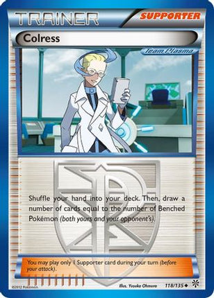 Colress (Team Plasma) - 118/149 [Plasma Storm]