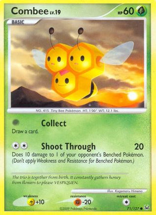 Combee - 71/106 [Platinum] Reverse Holofoil