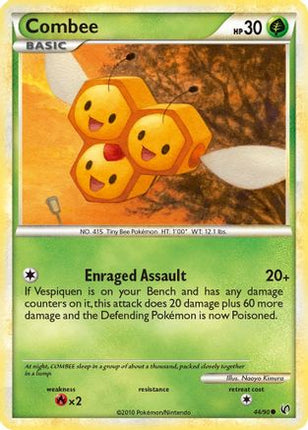 Combee - 44/106 [Undaunted] Reverse Holofoil