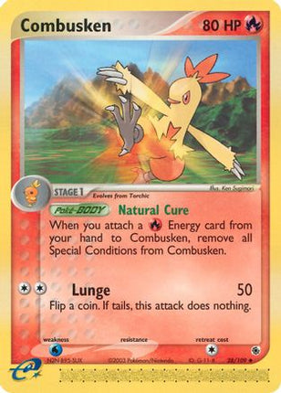Combusken - 28/109 [Ruby and Sapphire] Reverse Holofoil
