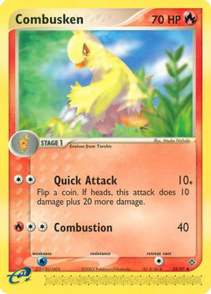 Combusken - 25/97 [Dragon] Reverse Holofoil