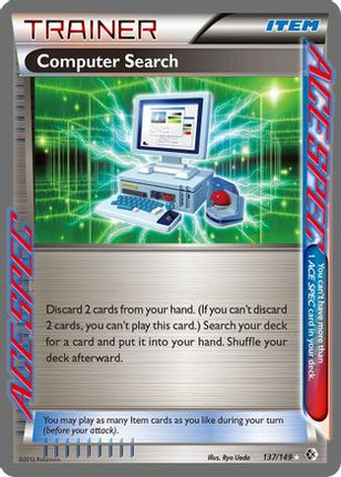 Computer Search - 137/115 [Boundaries Crossed] Holofoil